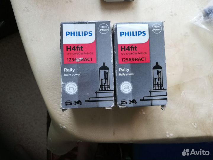 Лампы philips h4 100ватт