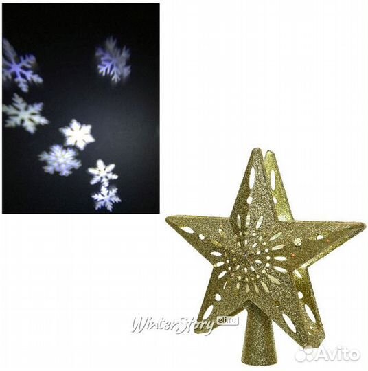 Светящаяся верхушка на елку 