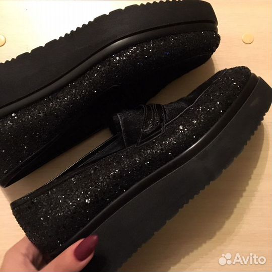 Ботинки ботильоны лоферы итальянские brend