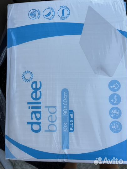 Пеленки одноразовые 60х90 30 штук