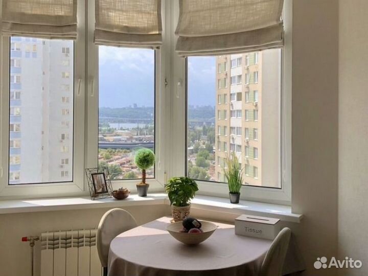 Римские шторы веревочный карниз