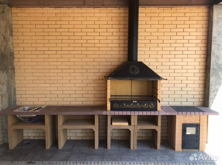 Печь барбекю от производителя