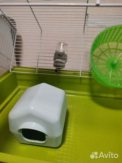 Клетка для хомяка +корм
