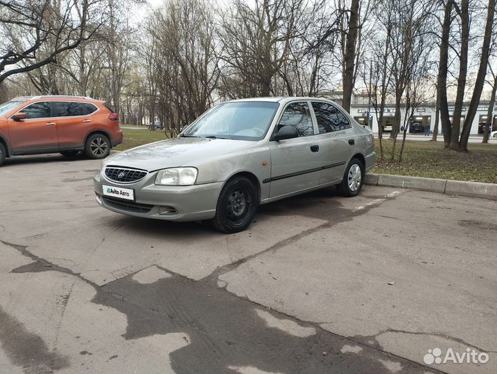 Hyundai Accent 1.5 AT, 2007, 260 000 км