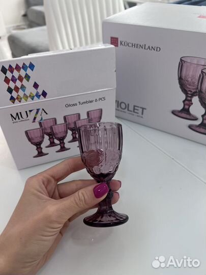 Набор новых рюмок muza