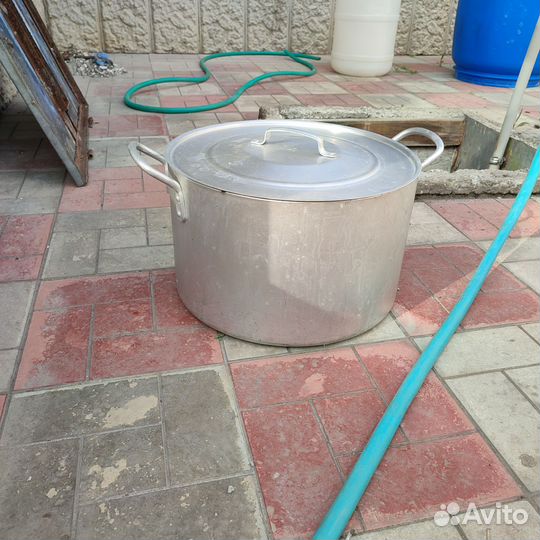 Кастрюля алюминевая, 30л