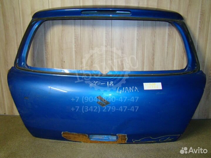 Дверь багажника Suzuki Liana