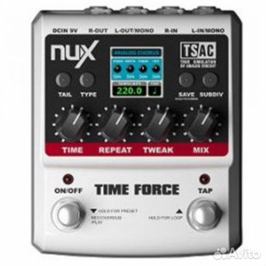 Педали NUX Mode Force и Time Force