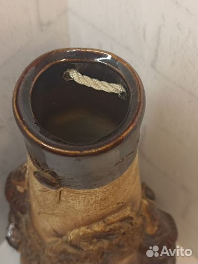 Фарфоровая Декоративная бутылка