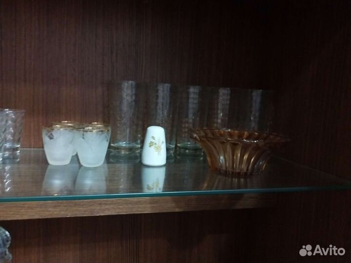 Хрусталь, кружки и т.д