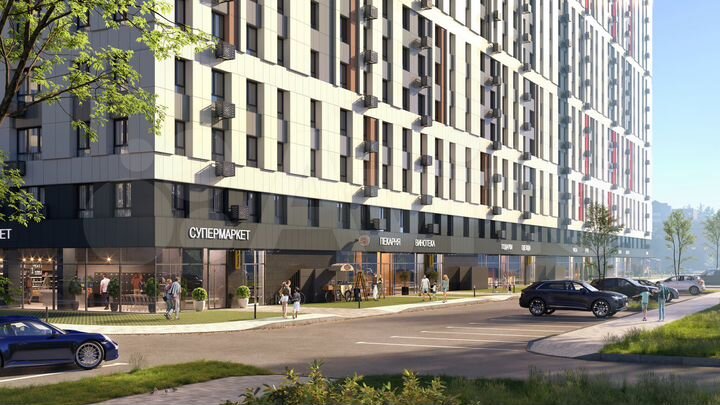 2-к. квартира, 59,1 м², 11/17 эт.