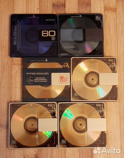 Минидиски из Японии