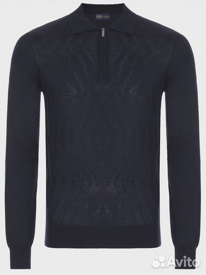 Поло из тенселя и шерсти Cudgi