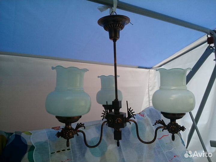 Люстра. Сделана в СССР
