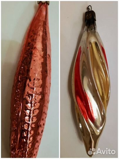 Елочные игрушки СССР
