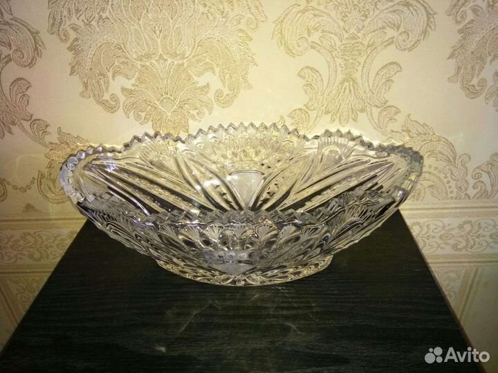Салатник хрусталь. Зеленоград