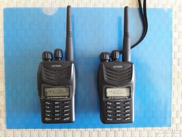 Радиостанции ajetrays модель AJ-460 два комплекта