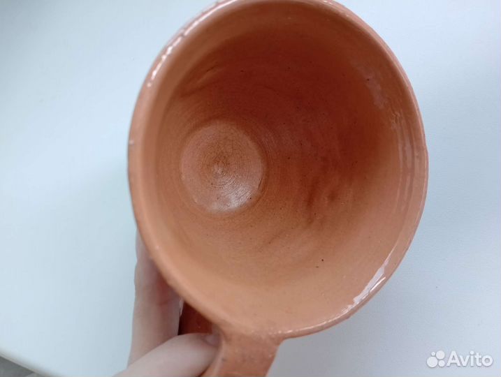 Ваза глиняная, кружка