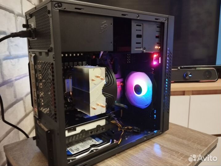 Новый игровой компьютер 6 ядер/RX 5808GB/16gb/SSD