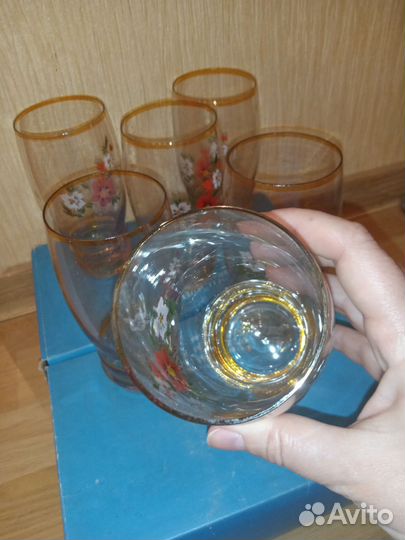 Новый набор стаканов 6шт