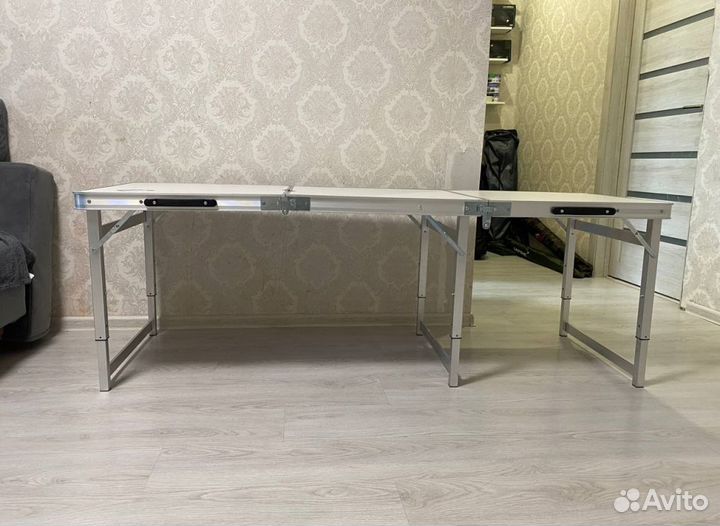 Стол складной туристический (усиленный) 180*60