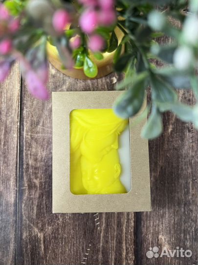 Подарок мыло на День матери. Мама и малыш