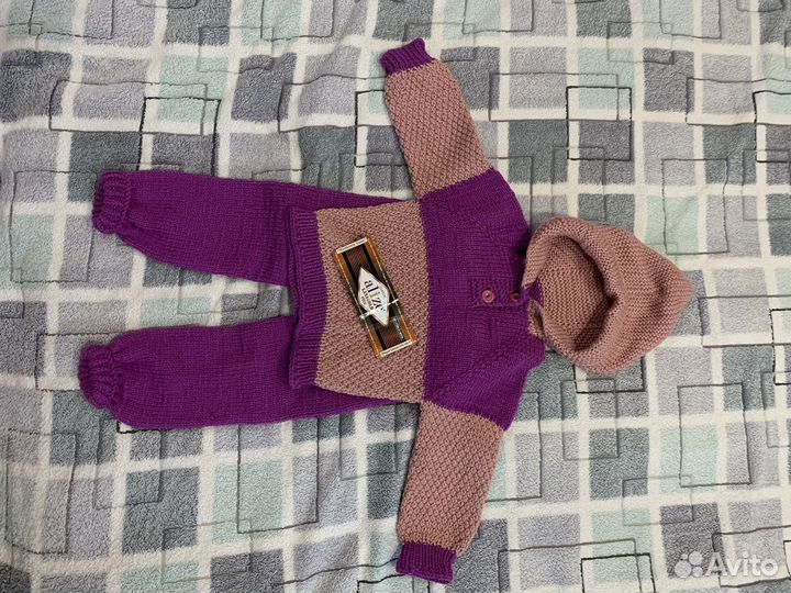 Вязаный костюм