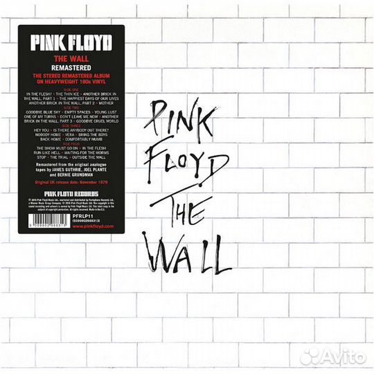 Виниловая пластинка Pink Floyd - The Wall (2xLP