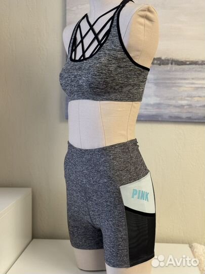 Спортивный топ с шортиками Victoria's secret, XS
