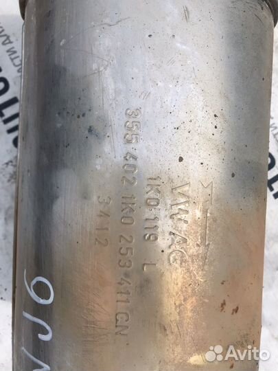 Глушитель. Резонатор Фольксваген Джетта 6