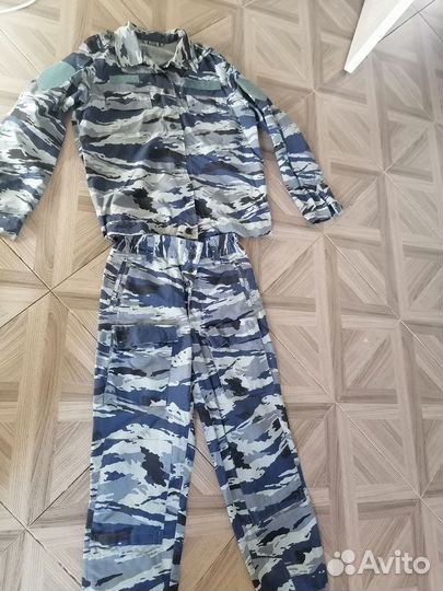 Военная форма чёрная, зелёная, синяя