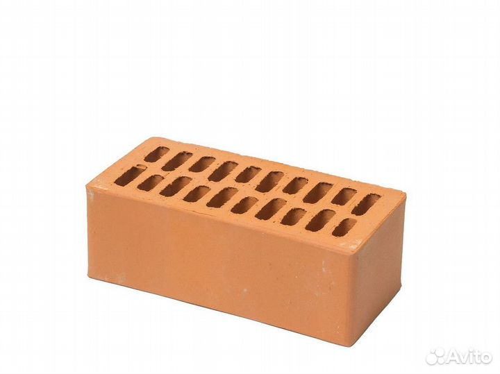 Кирпич облицовочный Красный 1нф; 1,4нф