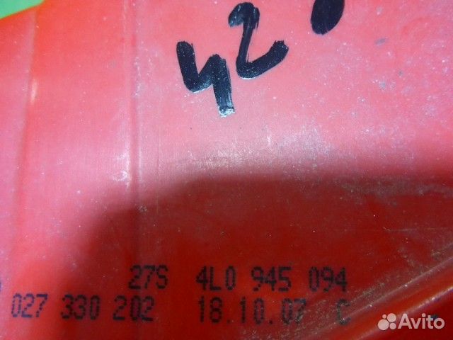 Фонарь правый Audi Q7 c 2005г