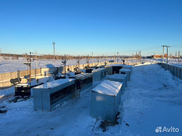 Майнинг ферма для добычи биткойна