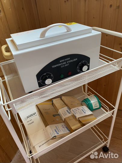 Тележка Ikea/сухожаровый шкаф/аэрограф