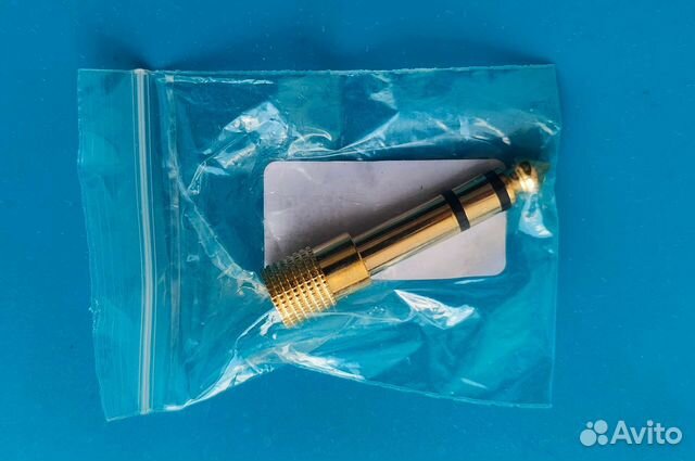 Переходник 3.5 - 6.3 jack, джек