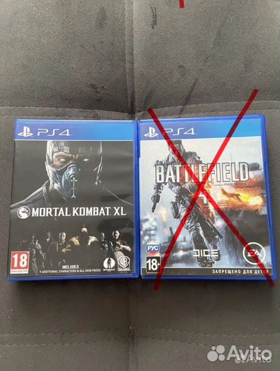 Mortal Kombat xl, Battlefield 4 ps4