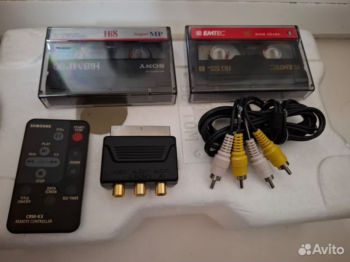 Видеокамера samsung vp-k 75 (кассетная) 8-миллимет