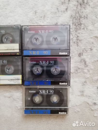 Аудио кассеты с записью лот 11 шт