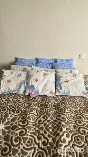 Бортики подушки в детскую кроватку