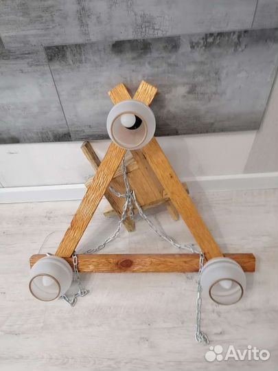 Люстра ручной работы