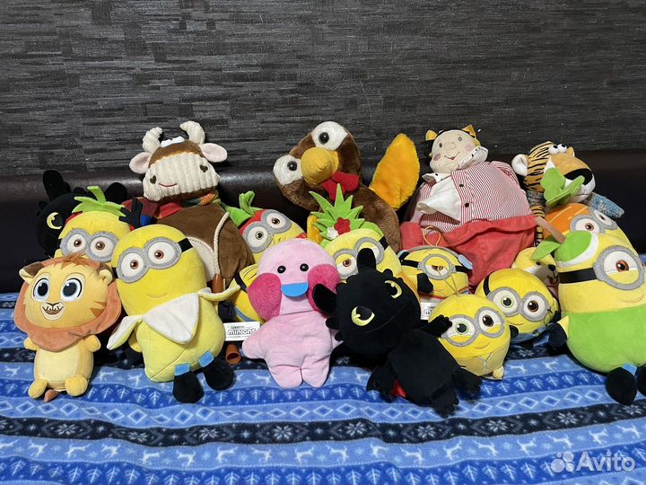 Пакет мягких игрушек