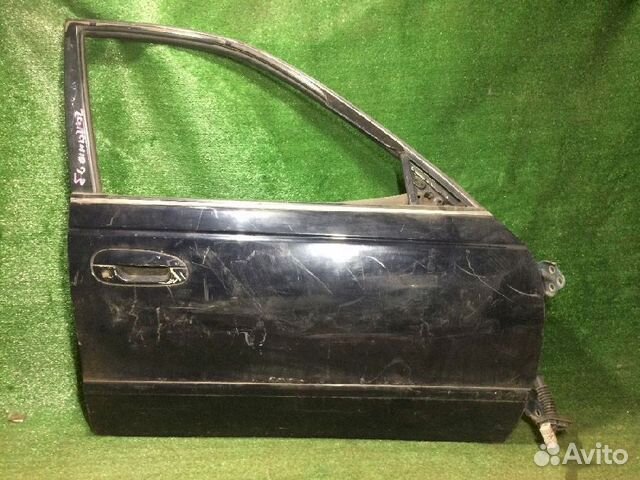 Дверь передняя правая Mitsubishi Eterna E52A Синяя