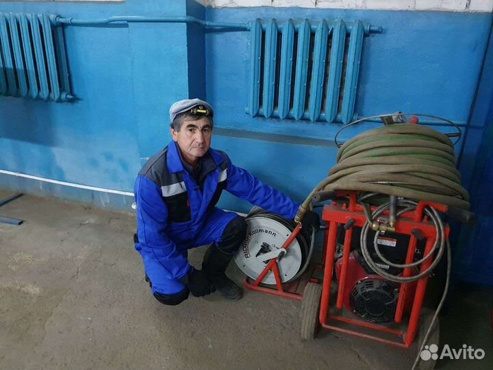 Прочистка канализации Устранение засоров. Частник