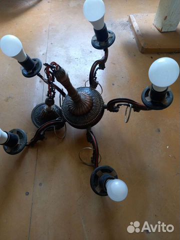 Люстра под бронзу