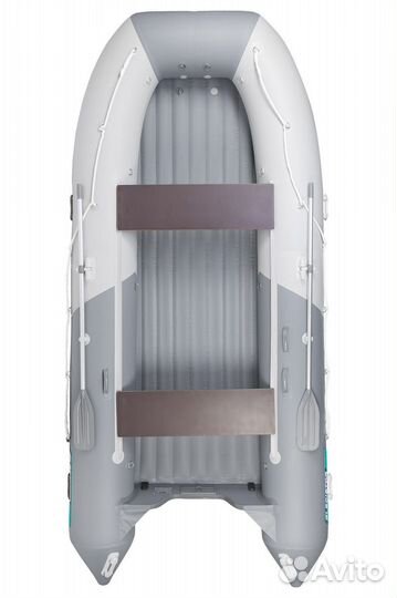 Надувная лодка gladiator E450S белый/серый