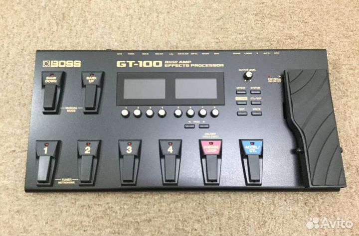 Гитарный процессор boss GT-100