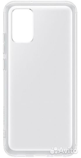 Оригинал Чехол Soft Clear Samsung A02s (2 цвета)