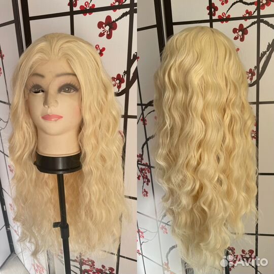 Парик на сетке из искуственных волос