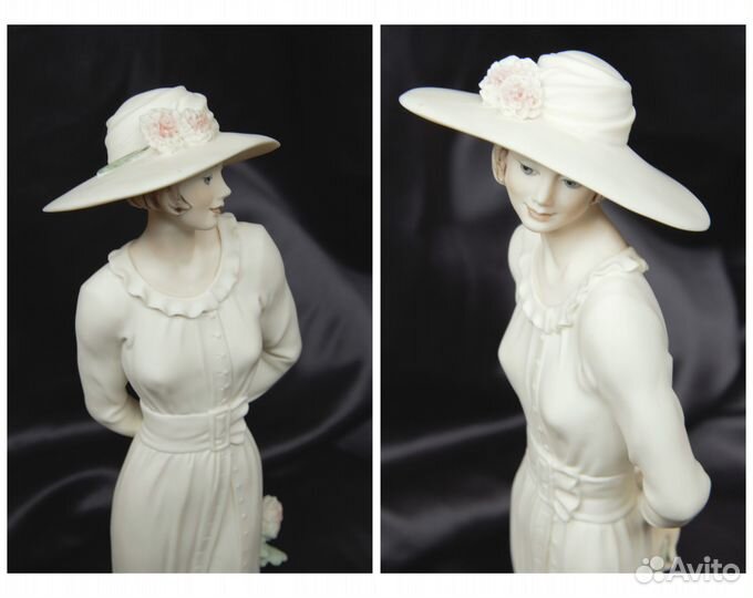 Джузеппе Армани статуэтка Леди с цветком 2000